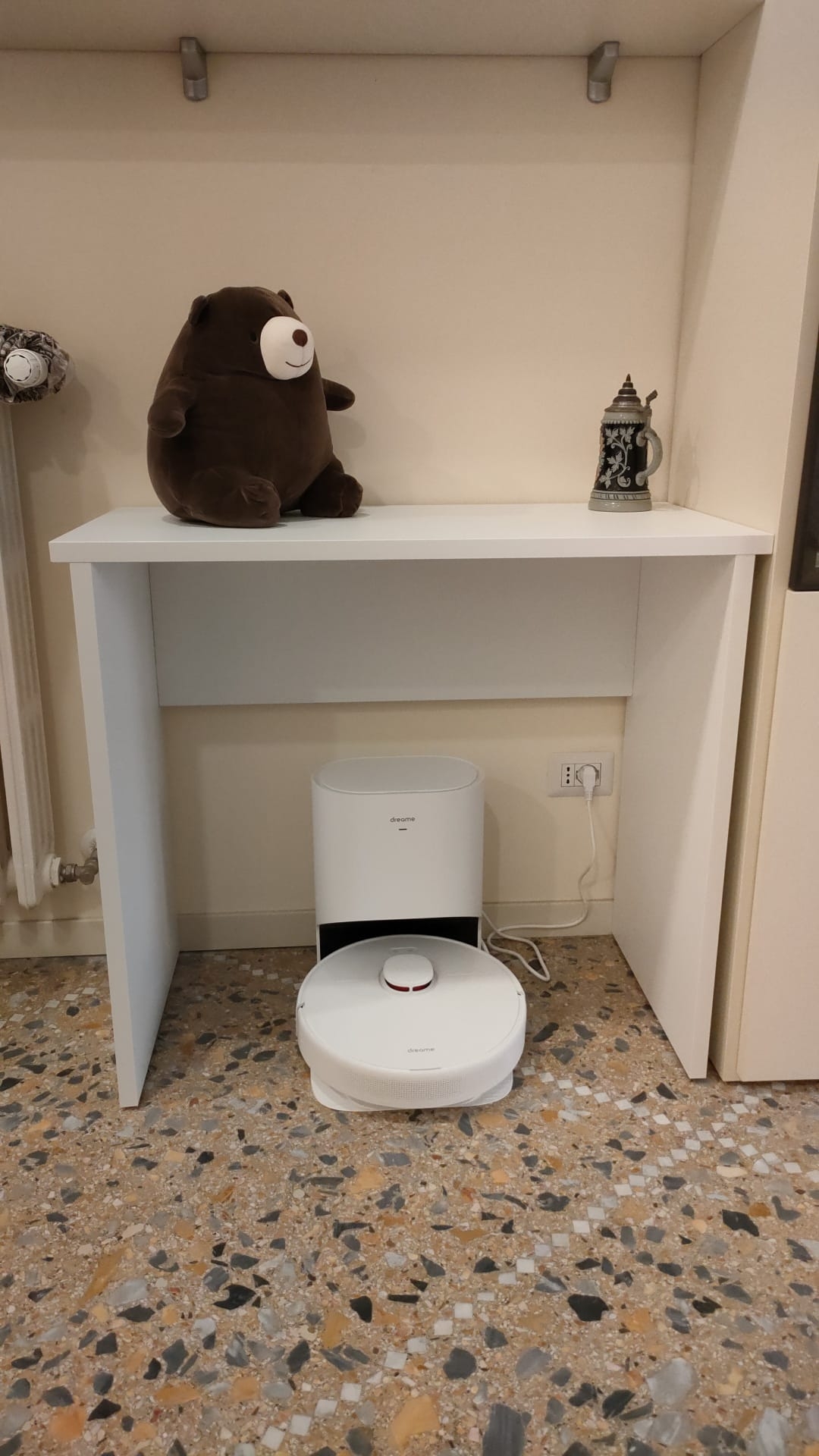 Scrivania su misura basic bianca